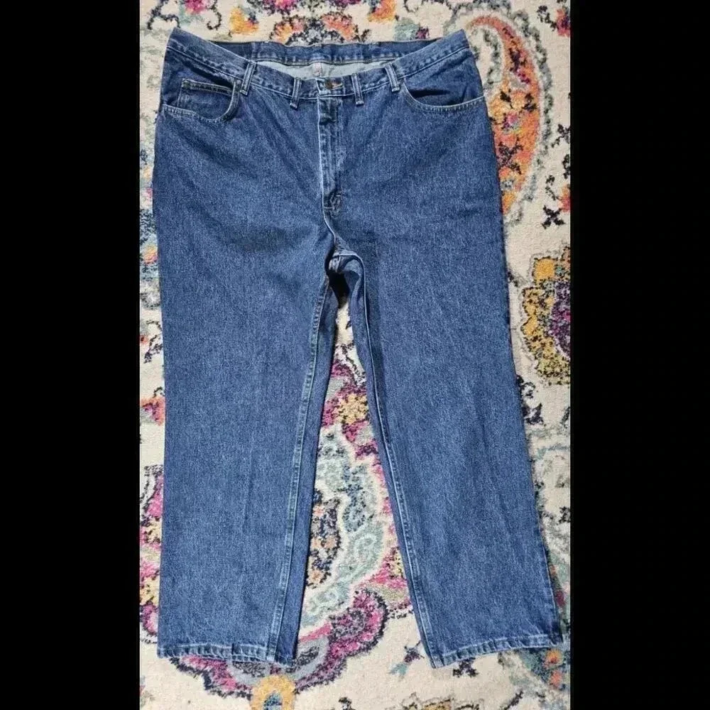 Lee Riders Jeans Mens 44x29 Medium Wash Straight Leg New NWT